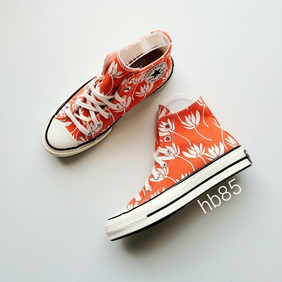 Converse Chuck 70 Hi Bright Poppy Egret Women's 5 - Picture 2 of 6